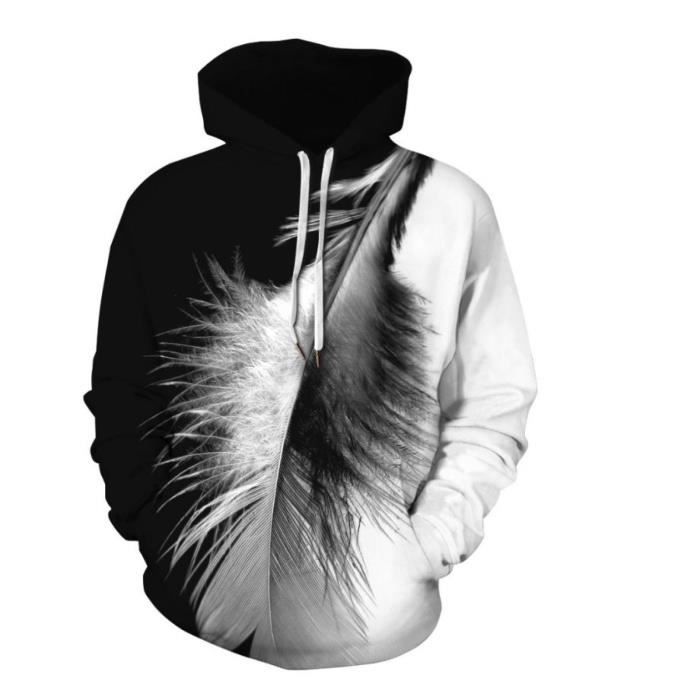 Sweat a capuche 3d best sale