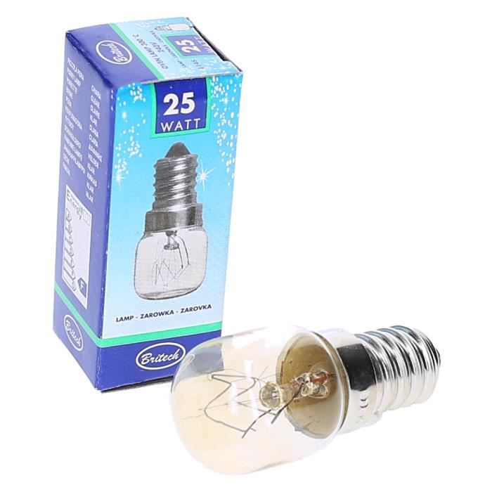 Ampoule E14 15W de four Bosch Wrozamet SamsungAcec, Electrolux