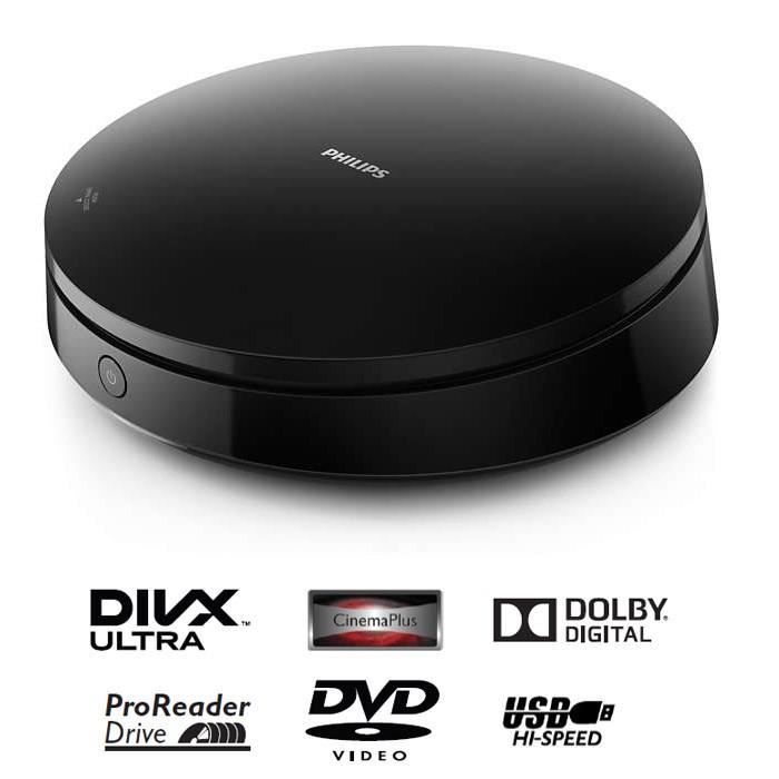 PHILIPS DVP2980 Lecteur DVD DivX Ultra Cdiscount TV Son Photo