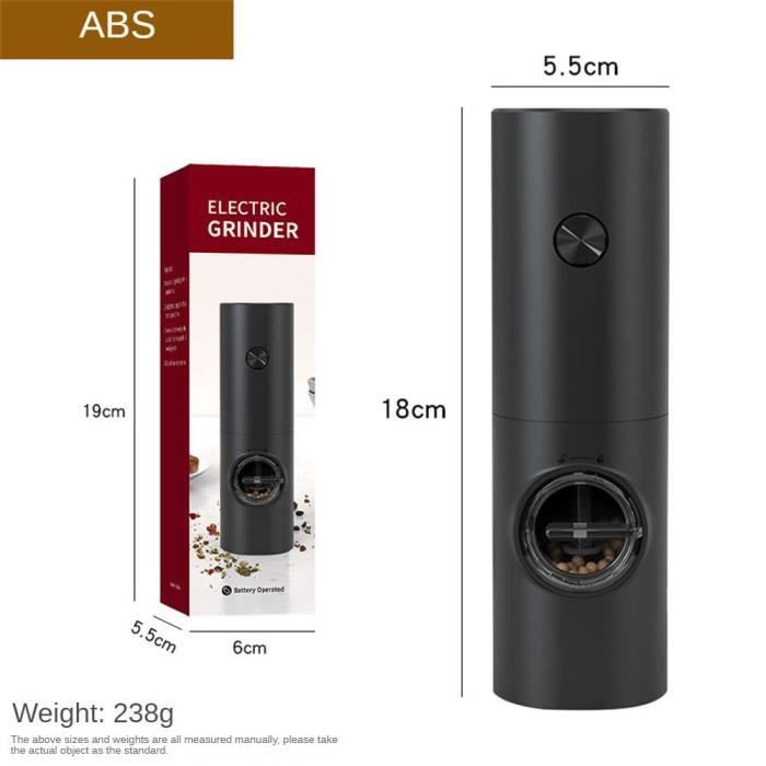 Moulin à Tabac électrique Portable – Rechargeable USB – Broyeur D’herbes Haute Puissance – Gadget Fumeur