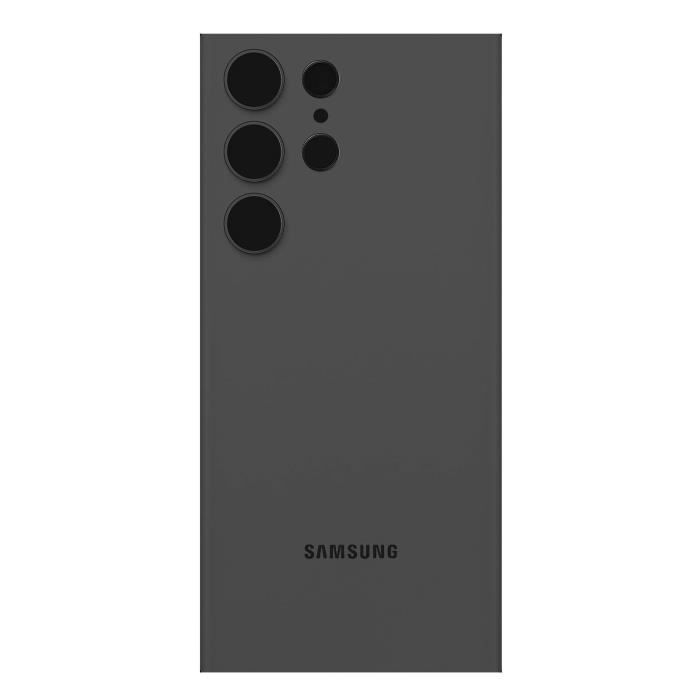 Cache batterie - SAMSUNG - Galaxy S23 Ultra - Noir - Vitre arrière dorigine - Installation simplifiée