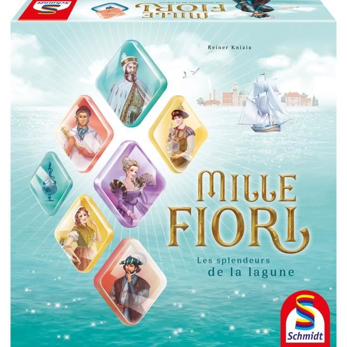 Mille fiori - Jeux de Société - SCHMIDT SPIELE - Plongez dans un monde coloré avec ce jeu de constru