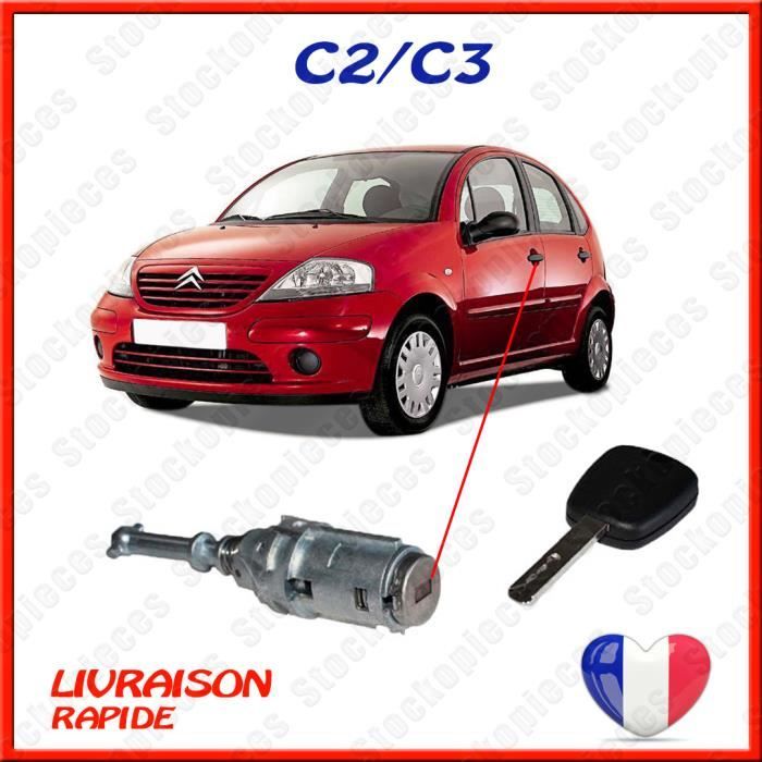 Barillet De Serrure Porte Avant Gauche Pour Citroën C4 / Peugeot 407 - Réf. 9170Y0 / 9170Y1 - Neuf