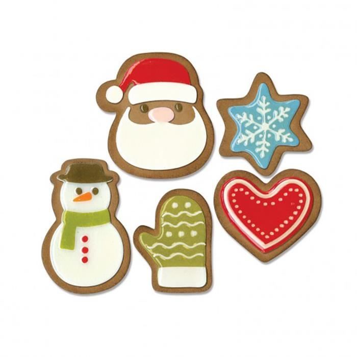 Kit de dies thinlits 'fresh baked 1' de Sizzix (17pcs)