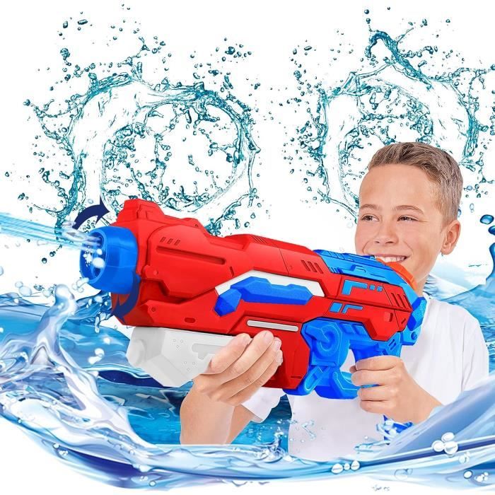 Pistolet à Eau Puissant – Grande Capacité, Longue Portée – Pour Jeux D’eau été, Plage, Piscine, Jardin – Environ 44 Cm De Long - 7