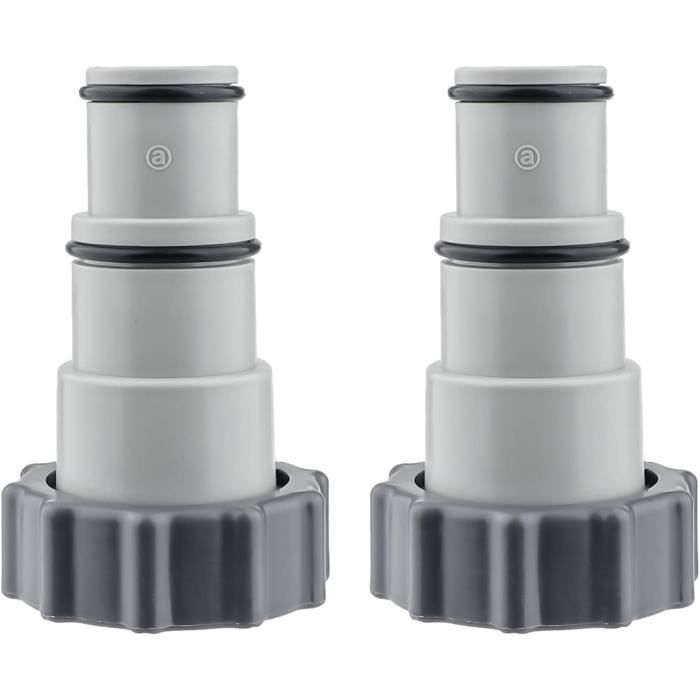 Pack De 2 Bouchons De Vidange De Piscine Compatibles Avec