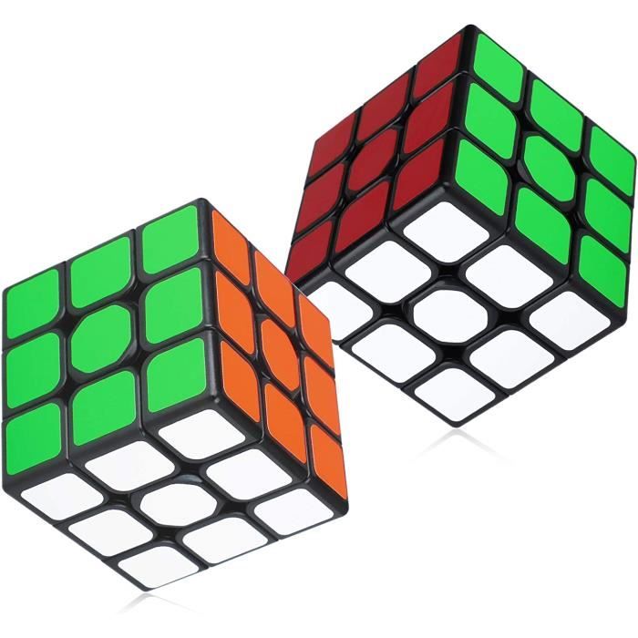 Maomaoyu Speed Cube Coffret, Cube Magique 3x3 Smooth Cube pour Enfants