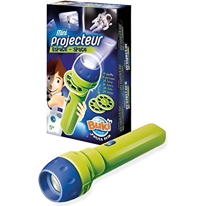 Planétarium - TAF TOYS - 6302SPA - Mini projecteur lampe torche - 24 diapositives (3 disques) - Piles - Dès 5 ans