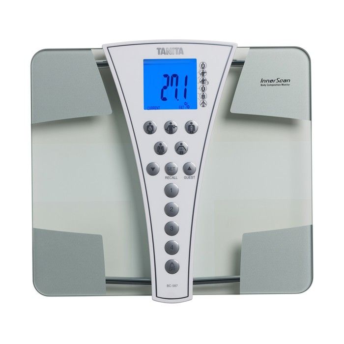 TANITA BC587SV36 Pèse-personne grande portée 200kg - Blanc