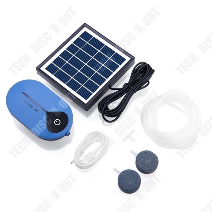 Meilleurs prix pour TD® Pompe à oxygène   Mode trois vitesses   Longue durée de vie   Faible niveau sonore  Pompe à oxygène alimentée par énergie