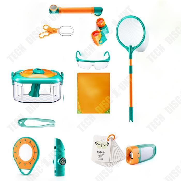 3 Boîtes D'Observation Pour Insectes Avec Loupe - Pour Enfants, Étude Biologique, Exploration Extérieur - Taille 7.6 Cm