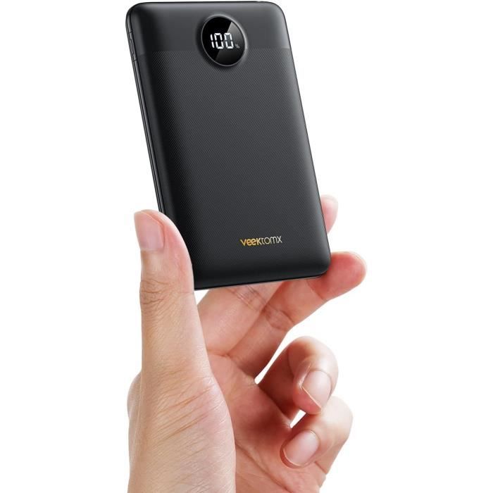 Batterie Externe 10000mAh Mini Ultra Compacte 22,5W Charge Rapide - Neuve
