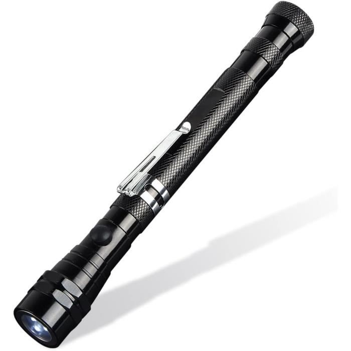 Aimant Telescopique Magnétiques Télescopiques: 3 Pcs Outil De Ramassage Magnétique Flexible - Aimant Mecanique Auto Pour Ramasser De Petites Pièces,Objets Métalliques(1.5 LB 3 LB 5 LB