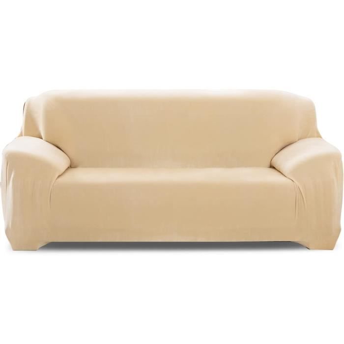 Housse De Protection Canapé 3 Places 310x140 Cm – Couverture Meubles PE Anti-Taches Peinture Rénovation
