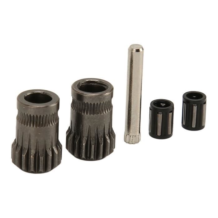 Kit Matériel Extrudeuse Double Engrenage 15 Pièces - Acier Allié Pour Voron, PRUSA, Bowden, Sherpa