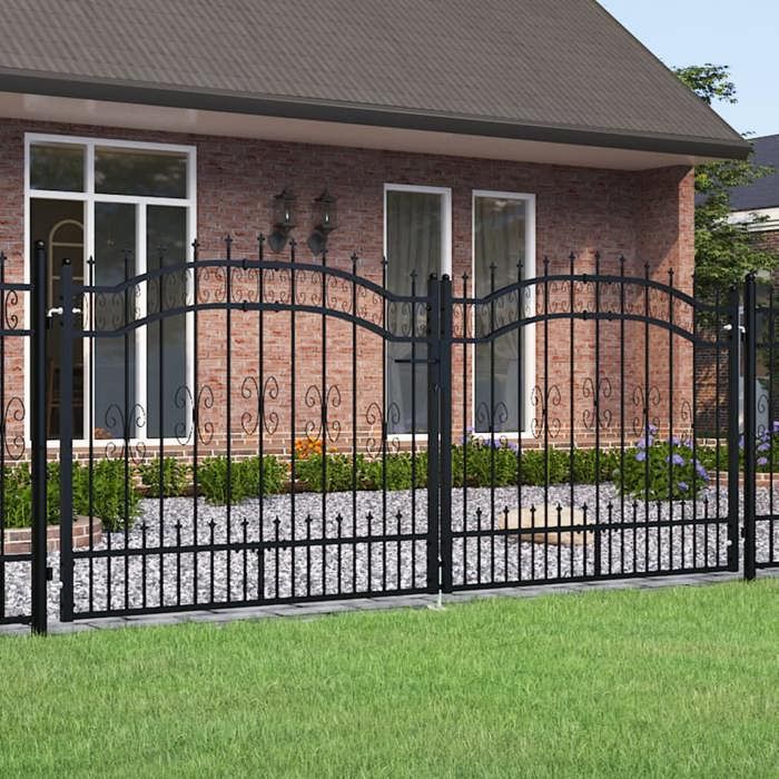 vidaXL Portail lance 305x173 cm - vue 2