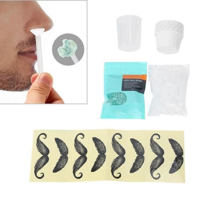 VGEBY Épilation du nez Kit de cire d