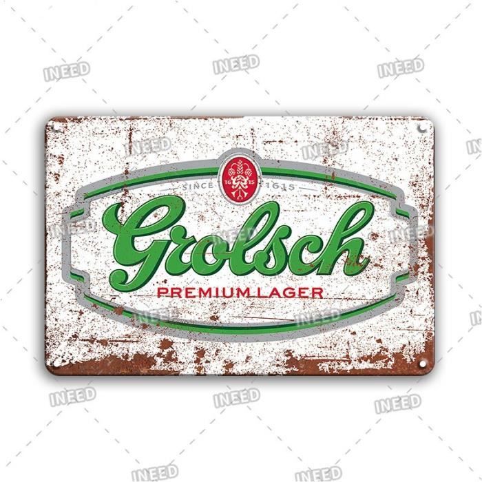 étain Ancien Plaque Murale Vintage En étain Picon - Décoration Rétro Pour Bar, Café, Jardin Ou Salon Thématique Enseigne étain Décorative