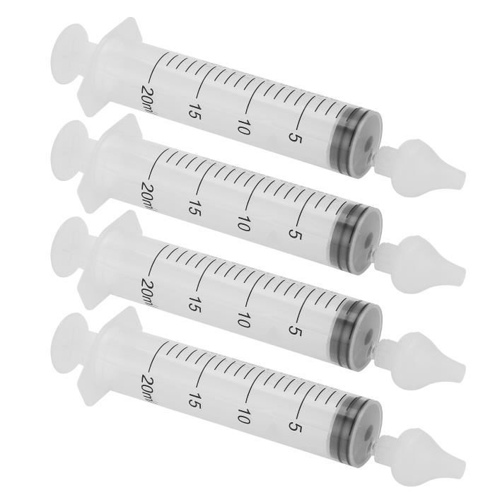 Kit De 2 Seringues Nasales Réutilisables Pour Bébé - Lavage De Nez Avec Sérum Physiologique (Bleu)