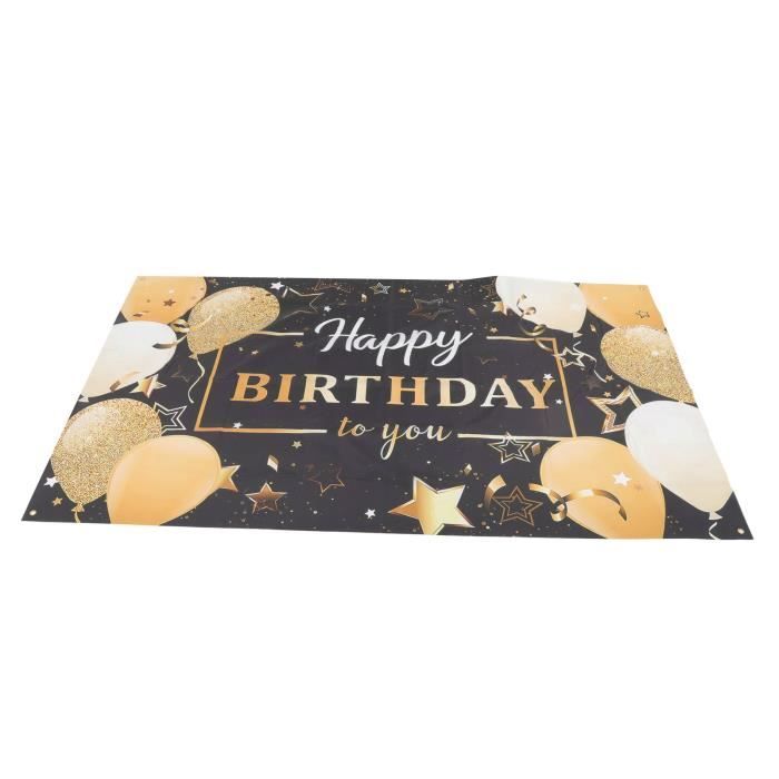 Koliphy Bannière de 70e anniversaire pour homme et femme, bannière de fond décorative pour intérieur et extérieur (noir rouge Koliphy Bannière de 70e anniversaire pour homme et femme, bannière de fond décorative pour intérieur et extérieur (noir rouge