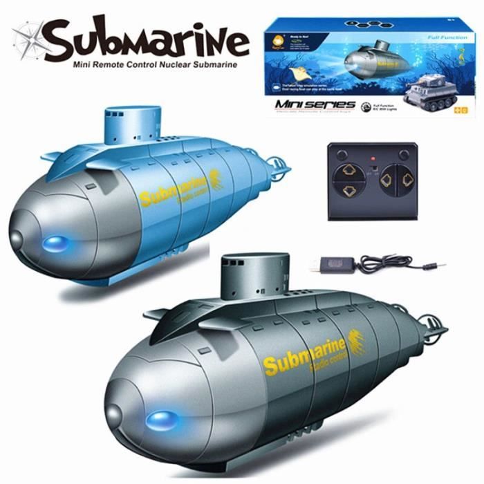 Sous-marin Télécommandé RC – 2.4 GHz – 6 Canaux – Mini Submersible – Cadeau Enfant