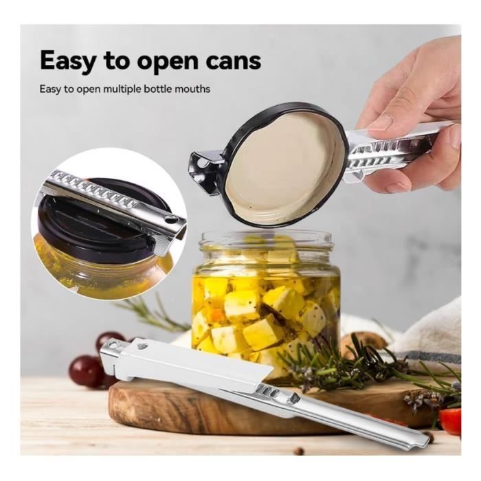 Lot De 2 Décapsuleurs En Acier Inoxydable Avec Poignée En