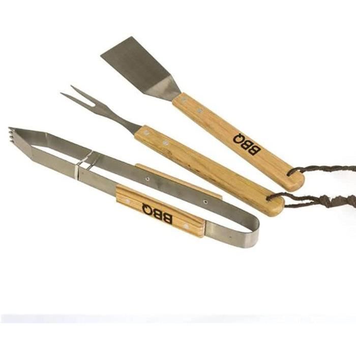 Kit De Grillades En Acier Inoxydable Ensemble D'outils De Barbecue
