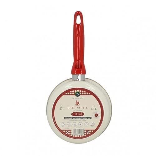 Casserole acier émaillé forme cylindrique coul… - Maison
