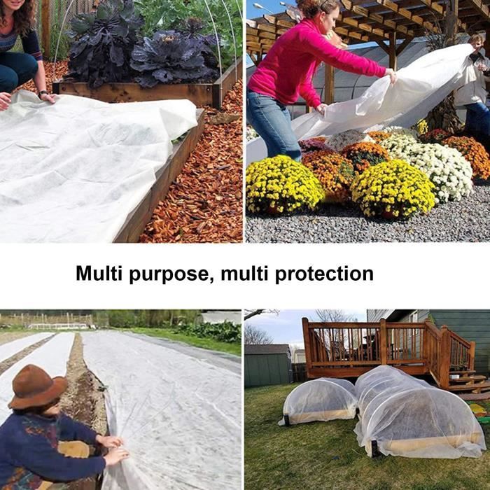 Mxzzand couverture de protection des plantes Couverture froide