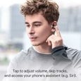 AUKEY Écouteurs Sans Fil Key Series IPX5 BT 5.0 TWS Véritables avec Contrôle Tactile et Chargement Sans Fil Qi EP-T10-2