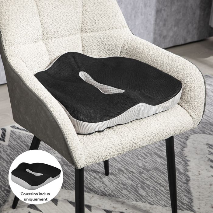 Techshining Coussin Lombaire Avec Chauffage Pour Chaise De Bureau - Soulage Les Douleurs Du Bas