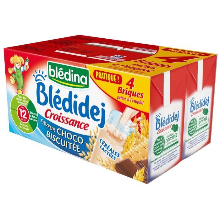 Blédidej - Croissance Biscuité Vanille Dès 12 mois - Blédina