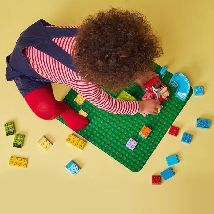 LEGO 2304 DUPLO Grande Plaque De Base Verte Classique, Briques LEGO DUPLO  Jeu Pour Enfants 2-5 ans - Cdiscount Jeux - Jouets