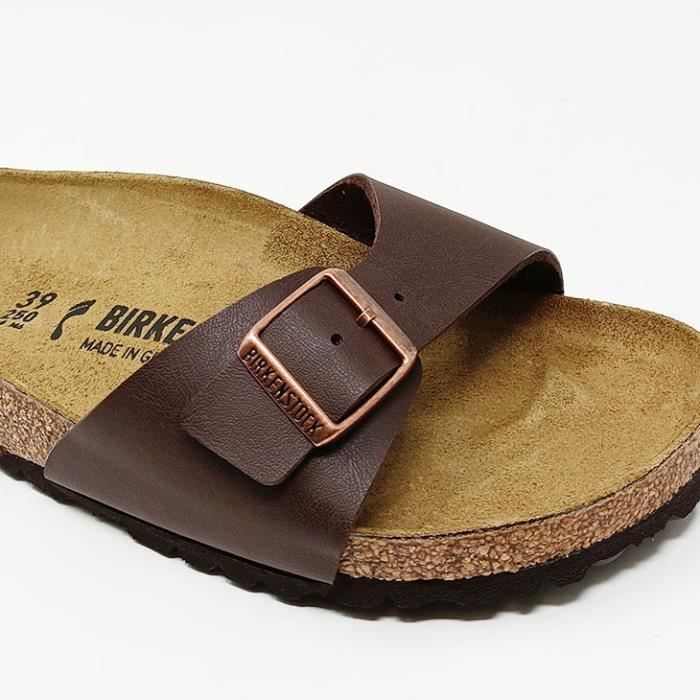 Sandale Birkenstock Madrid BF pour femme Marron Taille 35