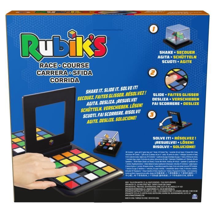 Rubik's race - Jeu de société à deux - Jeu de logique - Rubik's