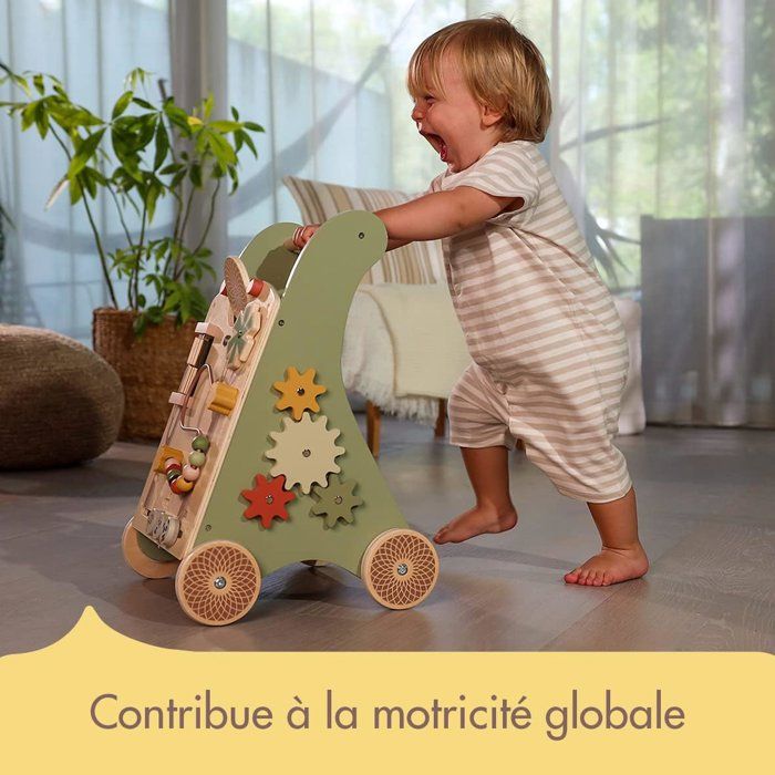 Tiny Love Chariot de marche en bois Boho chic dès 18 mois