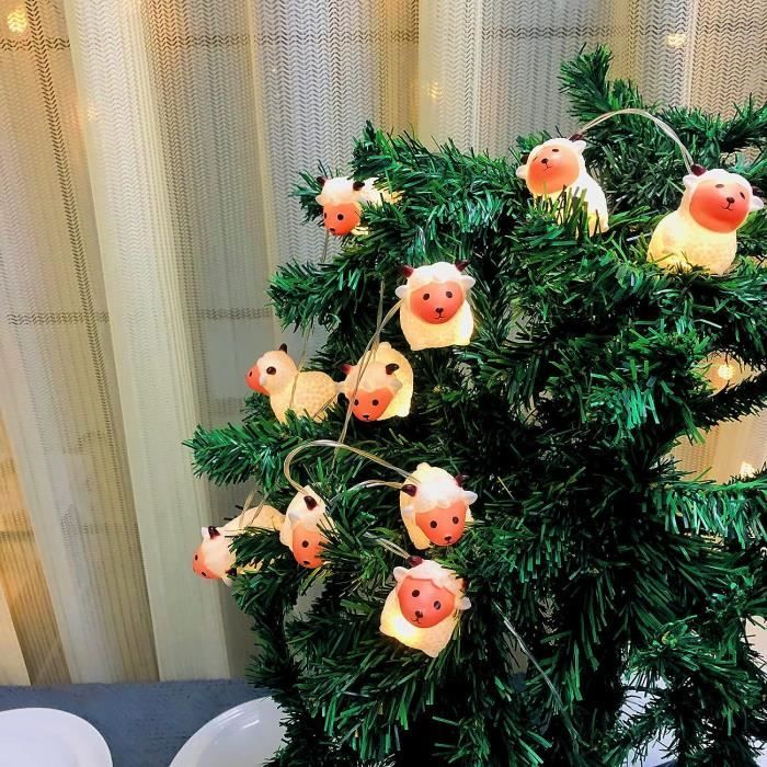 Ornements De Noël Animaux En Acrylique 2D - Pendentifs Décoratifs Pour Sapin, Porte, Fenêtre