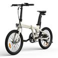 Vélo électrique pliable 20'' Ultra-light17.5KG ebike Frein à disque hydraulique ADO Air20 Smart APP-3