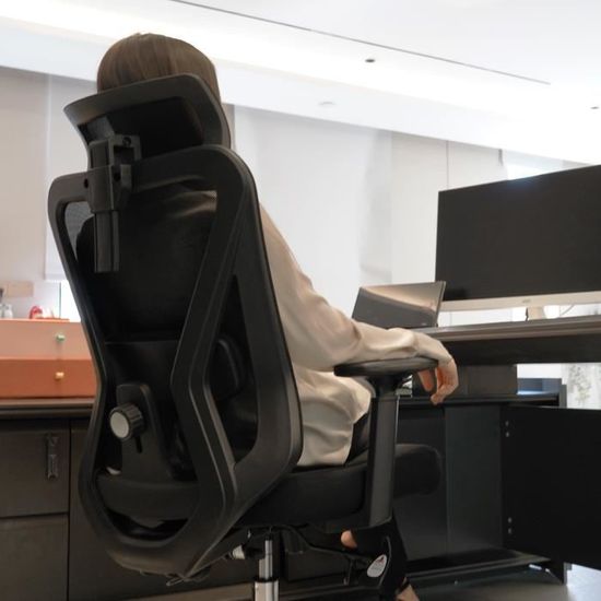 Durrafy Chaise de Bureau Ergonomic avec Verrouillage de l'inclinaison à