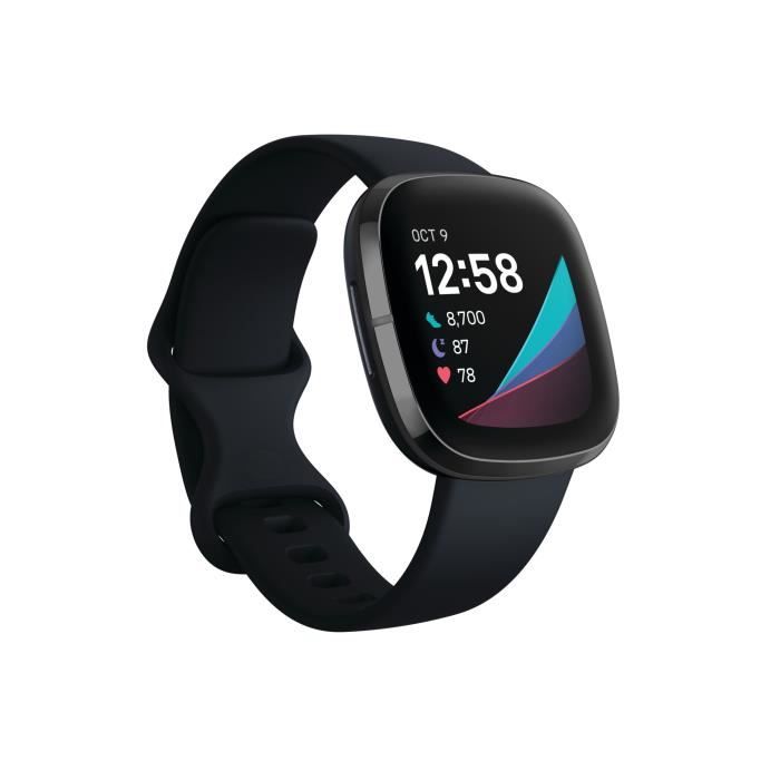 Watch Montre ConnectÃ©e Fitbit Versa Noir Carbone Montre Connectée