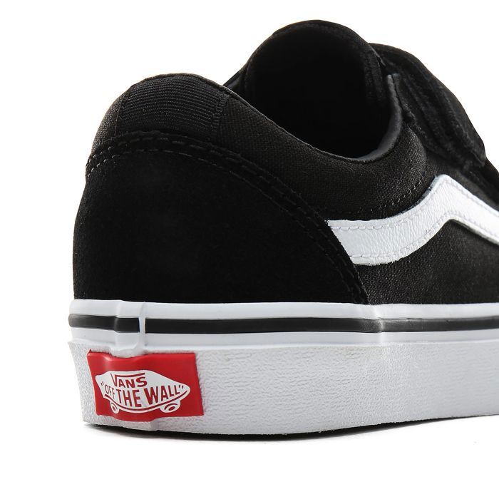 Baskets Vans Ward V Noir Enfant Scratch Plat Noir