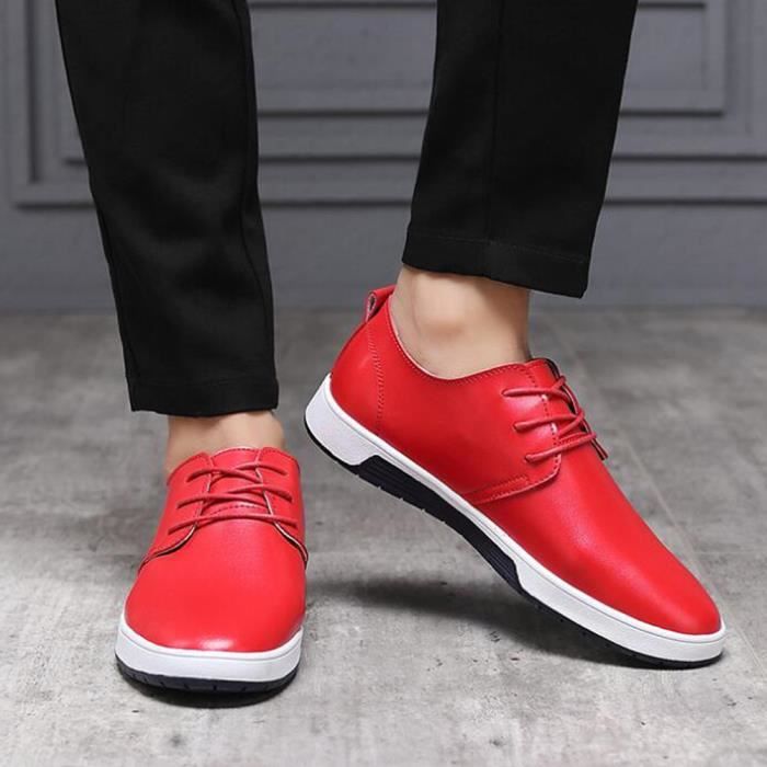 Chaussure shop homme rouge