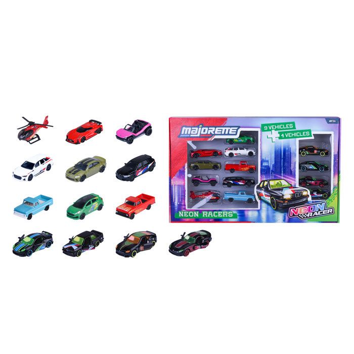 Majorette Limited Edition Metal Diecast 9+4 Giftpack Araç Seti 2120540 Majorette Limited Edition Metal Diecast 9+4 Giftpack Araç Seti 2120540