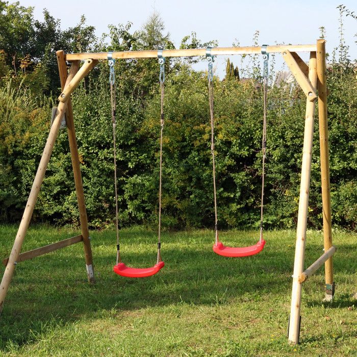 Lot de 2 crochets de fixation pour hamac, balançoire, suspension en
