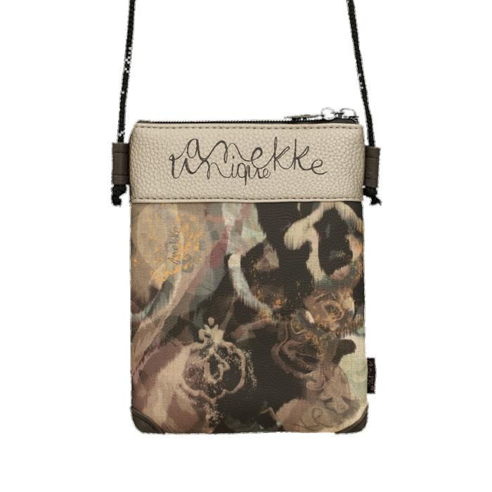 Sac Bandoulière Mini Anekke En Matériau Recyclé - Multicolore, Poche Intérieure Zippée, Pour Quotidien Ou Occasion - 6