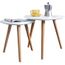 Table Basse Design En Mdf Coloris Blanc Laque Achat Vente