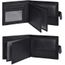 Design Plat avec Fonction de Protection Contre la Lecture RFID Eono par Portefeuille en Cuir pour Hommes et Femmes Bronzer VT