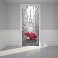 Creative 3d Stickers Portes Portes Chambre A Coucher Renovation