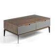 Table Basse Noyer Gris Achat Vente Pas Cher