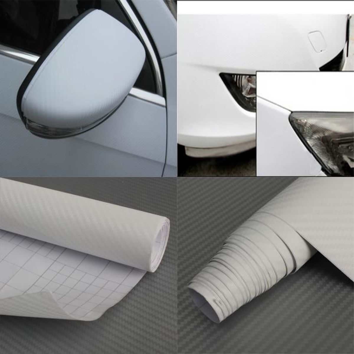 Nano Fibre De Carbone Autocollant Pour Voiture